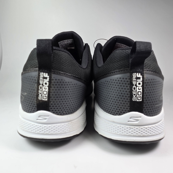 Skechers Torque Twist Black/White Waterproof Golf Spike Shoe Dial Fit M 11 main image 14